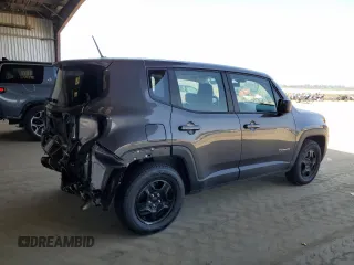 2016 Jeep Renegade Sport with VIN ZACCJAAT1GPD57779, listed as a Copart auction lot 55282815 with 45,506 mi miles and Salvage Title. Bid and sale history available at DreamBid. Image 3.