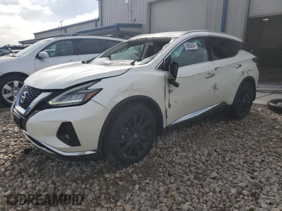 2021 Nissan Murano SL with VIN 5N1AZ2CS7MC123135, listed as a Copart auction lot 69038334 with 70,195 mi miles and Non Repairable. Bid and sale history available at DreamBid. Image 1.