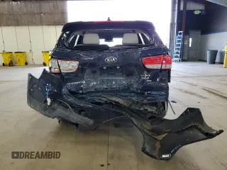 2018 Kia Sorento LX with VIN 5XYPGDA35JG352125, listed as a Copart auction lot 49778945 with 96,332 mi miles and Salvage Title. Bid and sale history available at carsss.com. Image 6.