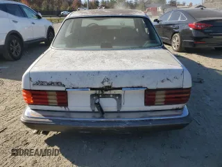 1988 Mercedes-Benz 420 with VIN WDBCA35D7JA373795, listed as a Copart auction lot 79029034 with 161,539 mi miles and Clean Title. Bid and sale history available at carsss.com. Image 6.