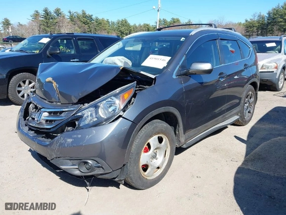2013 Honda CR-V LX with VIN 2HKRM4H34DH600658, listed as a IAAI auction lot 41901546 with 187,363 mi miles. Bid and sale history available at carsss.com. Image 2.