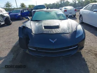 2018 Chevrolet Corvette 3LT with VIN 1G1YF2D78J5105256, listed as a IAAI auction lot 41878913 with 58,121 mi miles. Bid and sale history available at carsss.com. Image 12.