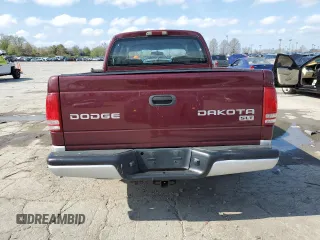 2003 Dodge Dakota SLT with VIN 1D7HL48N43S168353, listed as a Copart auction lot 51313975 with 213,540 mi miles and Salvage Title. Bid and sale history available at carsss.com. Image 6.