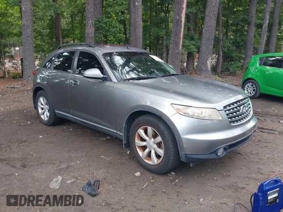 2005 Infiniti FX with VIN JNRAS08UX5X105553, listed as a IAAI auction lot 42732408 with 206,222 mi miles and . Bid and sale history available at DreamBid. Image 1.
