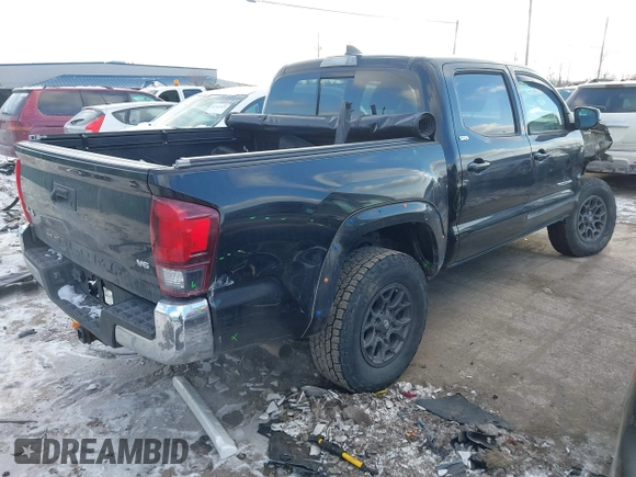 2018 Toyota Tacoma SR with VIN 3TMCZ5AN6JM121723, listed as a IAAI auction lot 41396387 with 78,594 mi miles. Bid and sale history available at carsss.com. Image 4.