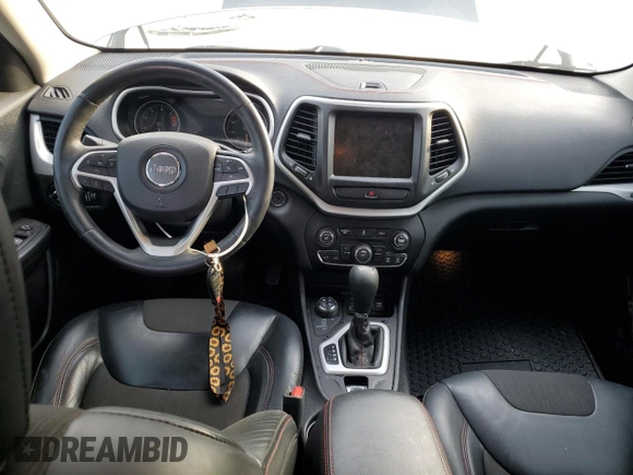 2017 Jeep Cherokee Trailhawk L Plus with VIN 1C4PJMBB9HW536536, listed as a Copart auction lot 78472954 with 89,657 mi miles and Salvage Title. Bid and sale history available at carsss.com. Image 8.