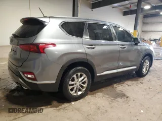2019 Hyundai Santa Fe SE with VIN 5NMS23AD1KH007340, listed as a Copart auction lot 57855435 with 136,751 mi miles and Clean title. Bid and sale history available at DreamBid. Image 3.