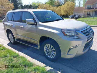 2014 Lexus GX 460 with VIN JTJBM7FX7E5068037, listed as a IAAI auction lot 42069809 with 120,791 mi miles. Bid and sale history available at carsss.com. Image 1.