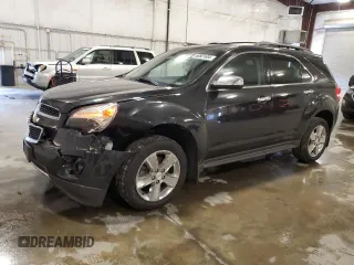 2013 Chevrolet Equinox LTZ z VIN 2GNALFEK1D6224391, wystawiony jako Copart lot #60601695 z przebiegiem 113 186 mil mil oraz Szkoda całkowita • Salvage title. Historia ofert i sprzedaży dostępna na DreamBid. Obrazek 1.