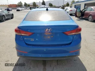 2017 Hyundai Elantra SE with VIN KMHD74LF8HU091460, listed as a Copart auction lot 59141945 with 198,679 mi miles and Clean title. Bid and sale history available at DreamBid. Image 6.
