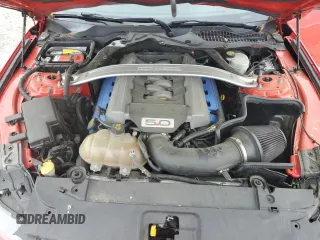 2015 Ford Mustang GT with VIN 1FA6P8CF5F5355719, listed as a Copart auction lot 50631025 with 68,262 mi miles and Salvage Title. Bid and sale history available at DreamBid. Image 11.