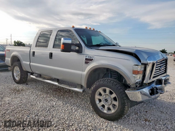 2008 Ford F-250 XL with VIN 1FTSW21R48EC48430, listed as a Copart auction lot 56991715 with 188,882 mi miles and Salvage title. Bid and sale history available at DreamBid. Image 4.