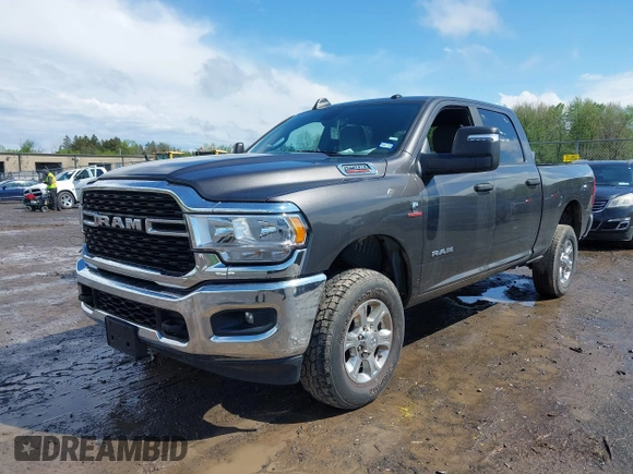 2024 Ram 2500 Big Horn with VIN 3C6UR5DL2RG101520, listed as a IAAI auction lot 42065398 with 34,611 mi miles. Bid and sale history available at carsss.com. Image 17.