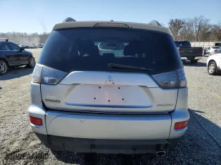 2010 Mitsubishi Outlander SE with VIN JA4AS3AW3AZ014906, listed as a Copart auction lot 46475185 with 127,310 mi miles and Salvage Title. Bid and sale history available at carsss.com. Image 6.