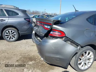 2013 Dodge Dart SXT with VIN 1C3CDFBA8DD268095, listed as a IAAI auction lot 41728995 with 139,435 mi miles. Bid and sale history available at carsss.com. Image 6.