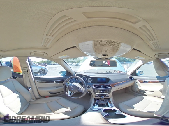 2012 Mercedes-Benz C 300 Sport with VIN WDDGF8BB3CR191350, listed as a Copart auction lot 69583404 with 116,462 mi miles and Salvage title. Bid and sale history available at DreamBid. Image 13.