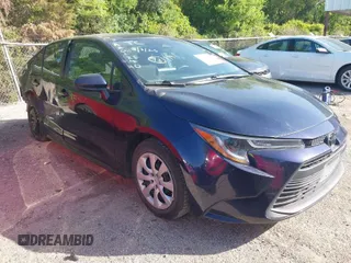2023 Toyota Corolla LE with VIN 5YFB4MDE3PP022472, listed as a IAAI auction lot 41972851 with 55,490 mi miles. Bid and sale history available at carsss.com. Image 1.