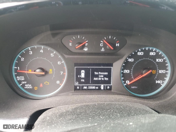 2023 Chevrolet Traverse LS with VIN 1GNERFKW2PJ269158, listed as a Copart auction lot 50383185 with 23,590 mi miles and Salvage Title. Bid and sale history available at carsss.com. Image 9.