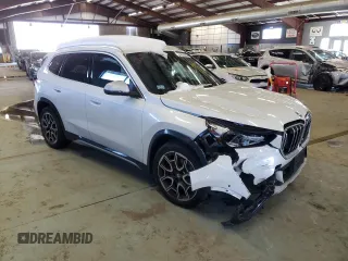 2024 BMW X1 xDrive28i with VIN WBX73EF03R5Y82441, listed as a Copart auction lot 46266505 with 8,540 mi miles and Salvage Title. Bid and sale history available at carsss.com. Image 4.