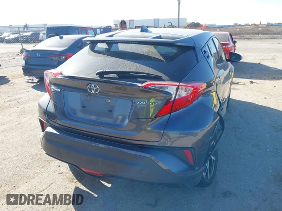 2019 Toyota C-HR XLE with VIN JTNKHMBX1K1062180, listed as a IAAI auction lot 41769979 with 75,159 mi miles. Bid and sale history available at carsss.com. Image 4.