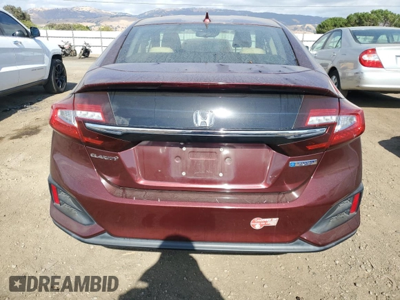 2018 Honda Clarity Plug-In Hybrid with VIN JHMZC5F1XJC018435, listed as a Copart auction lot 71701834 with 43,023 mi miles and Salvage Title. Bid and sale history available at carsss.com. Image 6.
