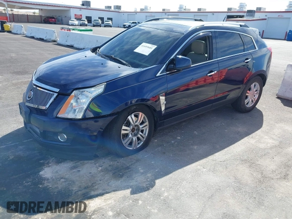 2011 Cadillac SRX Luxury Collection with VIN 3GYFNDEYXBS576153, listed as a IAAI auction lot 41693601 with 179,071 mi miles. Bid and sale history available at carsss.com. Image 2.
