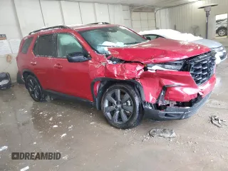 2023 Honda Pilot Sport with VIN 5FNYG1H34PB043934, listed as a Copart auction lot 45989925 with 26,490 mi miles and Salvage Title. Bid and sale history available at carsss.com. Image 4.