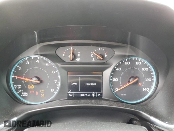 2018 Chevrolet Equinox LT z VIN 3GNAXSEV7JS593275, wystawiony jako Copart lot #57420565 z przebiegiem 83 977 mil mil oraz Szkoda całkowita • Salvage title. Historia ofert i sprzedaży dostępna na DreamBid. Obrazek 9.