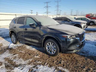 2025 Mazda CX-5 2.5 S Preferred Package with VIN JM3KFBCL2S0602983, listed as a Copart auction lot 46590395 with 457 mi miles and Salvage Title. Bid and sale history available at carsss.com. Image 4.