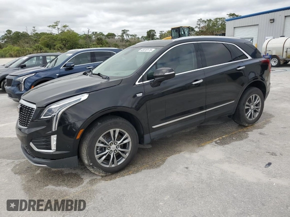 2021 Cadillac XT5 FWD Premium Luxury with VIN 1GYKNCRS0MZ173433, listed as a Copart auction lot 45818175 with Not Provided miles and Non Repairable. Bid and sale history available at carsss.com. Image 1.