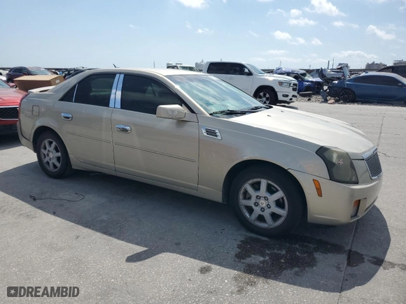 2007 Cadillac CTS with VIN 1G6DP577170136695, listed as a Copart auction lot 53788485 with 102,376 mi miles and Salvage Title. Bid and sale history available at carsss.com. Image 4.