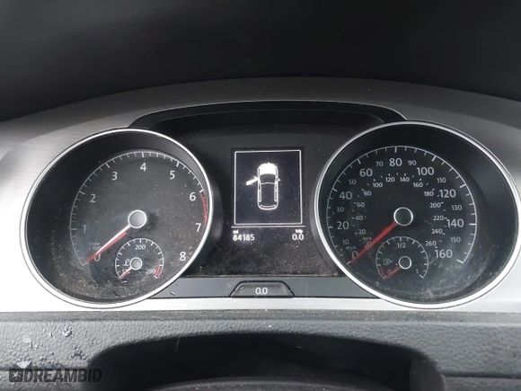 2015 Volkswagen Golf TSI SEL with VIN 3VW217AU5FM057121, listed as a IAAI auction lot 40735047 with 84,185 mi miles. Bid and sale history available at carsss.com. Image 7.