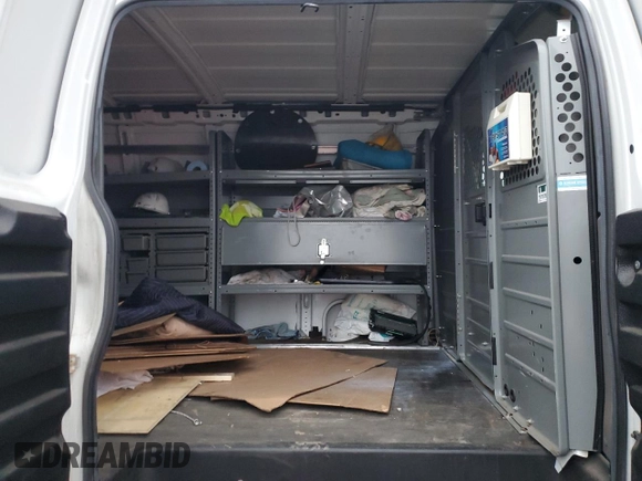 2014 Chevrolet Express Cargo Van with VIN 1GCWGFBA5E1130260, listed as a Copart auction lot 85303264 with 181,622 mi miles and Salvage Title. Bid and sale history available at carsss.com. Image 10.