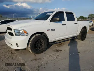 2016 Ram 1500 Tradesman z VIN 1C6RR6KT6GS405177, wystawiony jako Copart lot #85682134 z przebiegiem 119 810 mil mil oraz Szkoda całkowita • Salvage title. Historia ofert i sprzedaży dostępna na DreamBid. Obrazek 1.