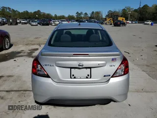 2015 Nissan Versa SV with VIN 3N1CN7AP2FL921458, listed as a Copart auction lot 50165295 with 85,593 mi miles and Salvage Title. Bid and sale history available at carsss.com. Image 6.