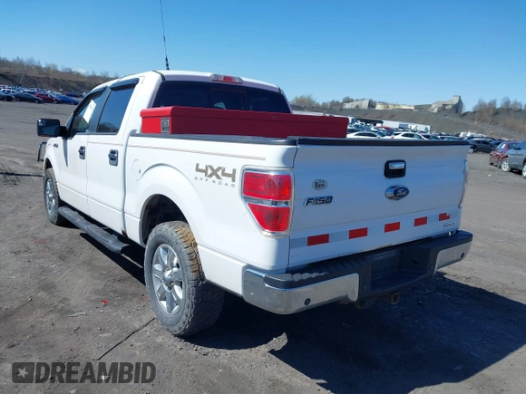 2014 Ford F-150 XL with VIN 1FTFW1EF0EKF80292, listed as a IAAI auction lot 42031117 with 137,595 mi miles. Bid and sale history available at carsss.com. Image 3.
