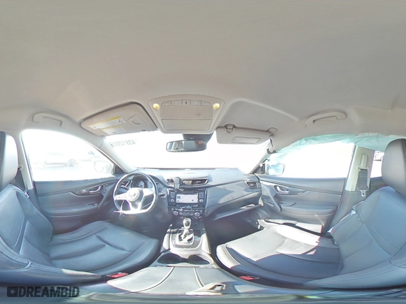 2017 Nissan Rogue SL with VIN JN8AT2MV9HW025196, listed as a Copart auction lot 43912005 with 120,507 mi miles and Salvage Title. Bid and sale history available at carsss.com. Image 14.