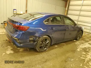 2021 Kia Forte GT-Line with VIN 3KPF34AD6ME306904, listed as a Copart auction lot 45990485 with 91,200 mi miles and Salvage Title. Bid and sale history available at carsss.com. Image 3.