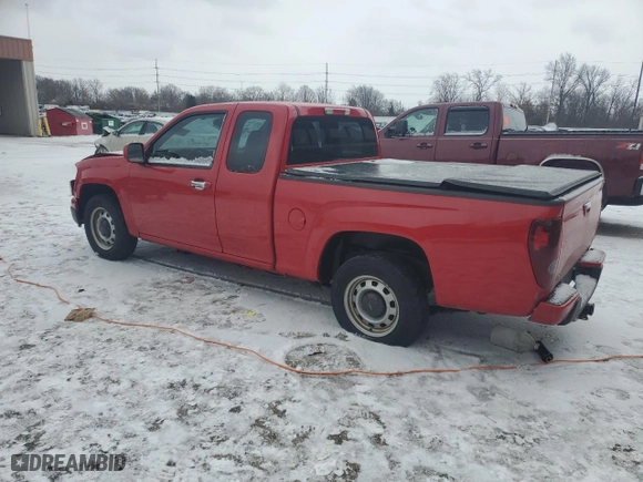 2012 Chevrolet Colorado Work Truck with VIN 1GCESBF96C8122742, listed as a Copart auction lot 89185295 with 0 mi miles and Salvage Title. Bid and sale history available at carsss.com. Image 2.