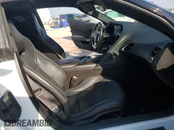 2017 Chevrolet Corvette 1LT with VIN 1G1YB2D75H5113871, listed as a Copart auction lot 73677114 with 0 mi miles and Salvage Title. Bid and sale history available at carsss.com. Image 10.