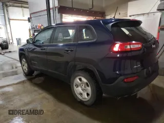 2015 Jeep Cherokee Sport with VIN 1C4PJMAB1FW501617, listed as a Copart auction lot 62966875 with 96,051 mi miles and Clean title. Bid and sale history available at DreamBid. Image 2.