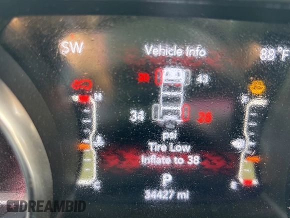 2023 Jeep Wrangler Sport S with VIN 1C4HJXDG2PW615754, listed as a Copart auction lot 53884255 with 34,427 mi miles and Clean Title. Bid and sale history available at DreamBid. Image 8.