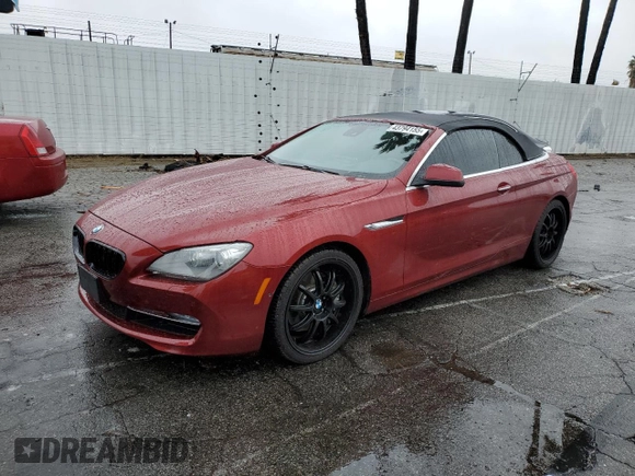2012 BMW 6 Series 650i z VIN WBALZ3C58CDL70716, wystawiony jako Copart lot #43794155 z przebiegiem 69 745 mil mil oraz Szkoda całkowita • Salvage title. Historia ofert i sprzedaży dostępna na DreamBid. Obrazek 1.