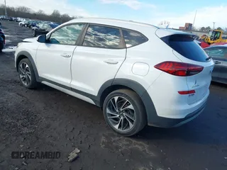 2019 Hyundai Tucson Ultimate with VIN KM8J3CAL3KU892709, listed as a IAAI auction lot 41216616 with 86,026 mi miles. Bid and sale history available at carsss.com. Image 3.
