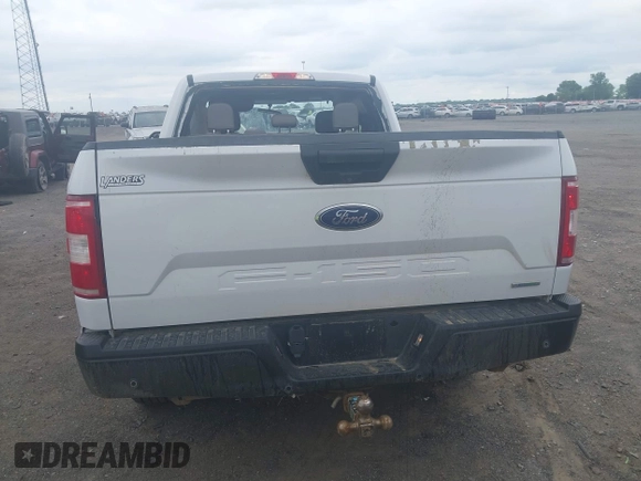 2018 Ford F-150 XL with VIN 1FTEX1EP1JKF66557, listed as a IAAI auction lot 42099567 with 126,516 mi miles and . Bid and sale history available at DreamBid. Image 16.