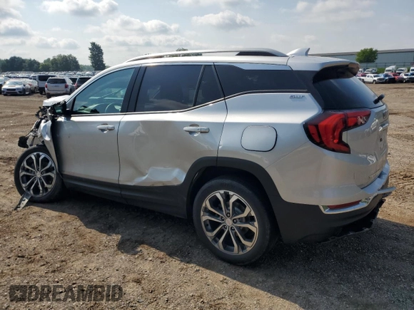 2020 GMC Terrain SLT with VIN 3GKALVEX1LL339781, listed as a Copart auction lot 63761825 with 39,342 mi miles and Clean title. Bid and sale history available at DreamBid. Image 2.