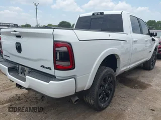 2024 Ram 2500 Limited with VIN 3C6UR5SL7RG118994, listed as a IAAI auction lot 42419963 with 50,354 mi miles and . Bid and sale history available at DreamBid. Image 4.