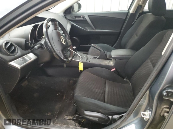 2012 Mazda 3 i Touring with VIN JM1BL1L75C1646325, listed as a Copart auction lot 52980395 with 102,224 mi miles and Salvage Title. Bid and sale history available at DreamBid. Image 7.