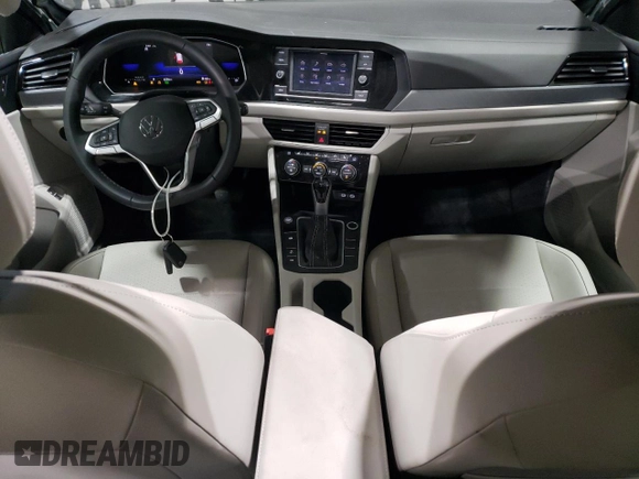 2024 Volkswagen Jetta SE with VIN 3VW7M7BU8RM017969, listed as a Copart auction lot 65220575 with 6,236 mi miles and Salvage title. Bid and sale history available at DreamBid. Image 8.