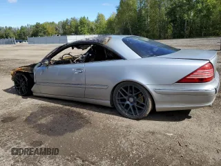 2004 Mercedes-Benz CL with VIN WDBPJ75J34A039671, listed as a Copart auction lot 73140294 with Not Provided miles and Non Repairable. Bid and sale history available at carsss.com. Image 2.